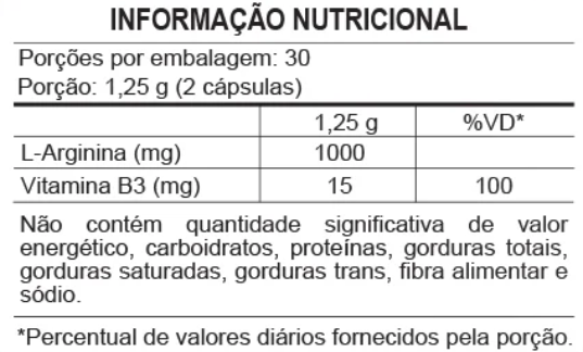 L-Arginina Plus 1000mg | Performance, Circulação e Treinos Intensos | Lauton 60 Cápsulas