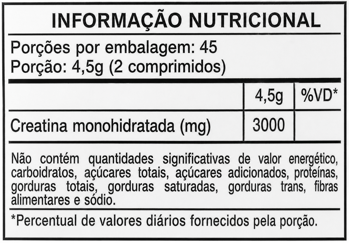 Creatina Mastigável NutryeTech | Sabor Uva | 90 Comprimidos com Creatina Monohidratada
