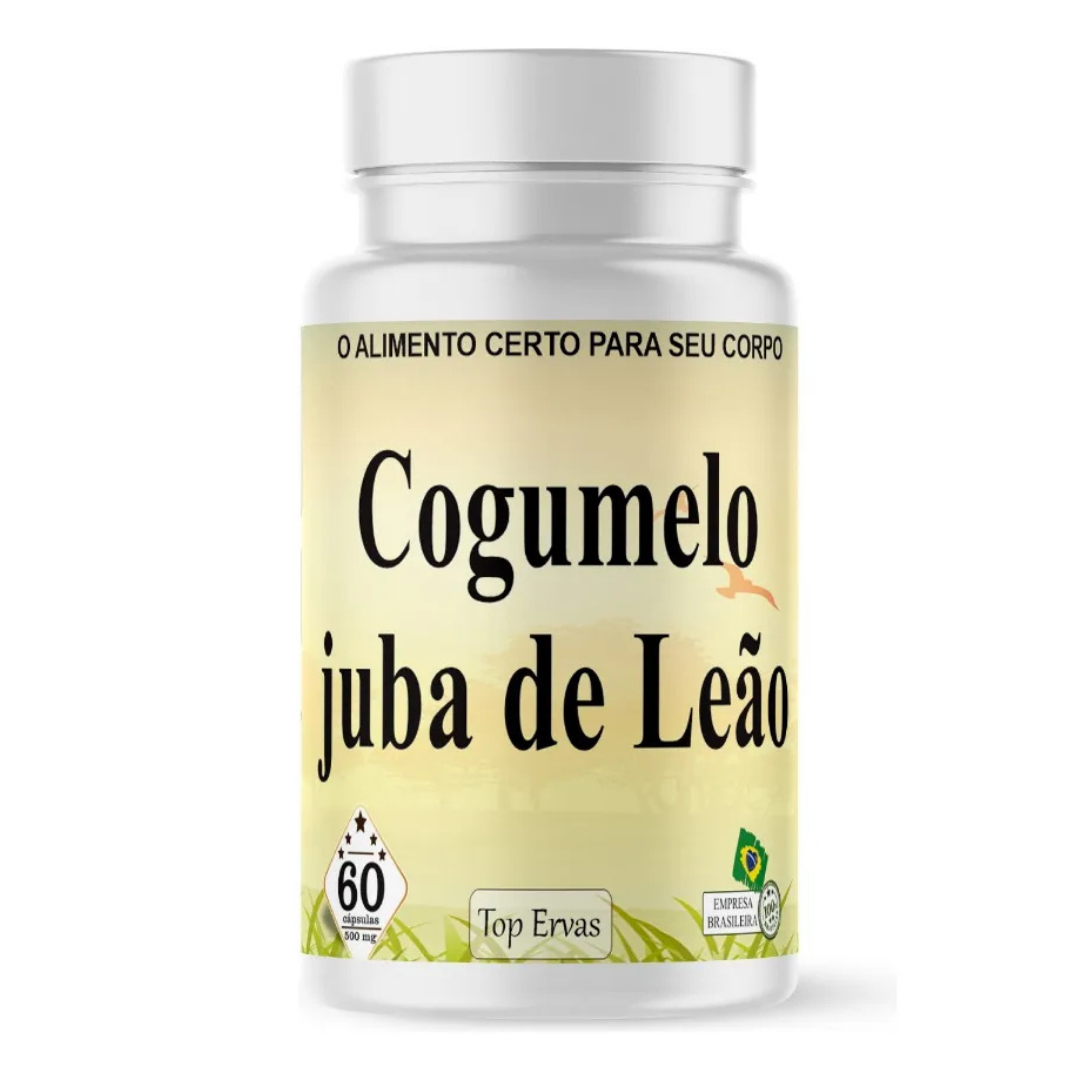 Cogumelo Juba de Leão – Foco, Clareza Mental e Saúde Cerebral Natural