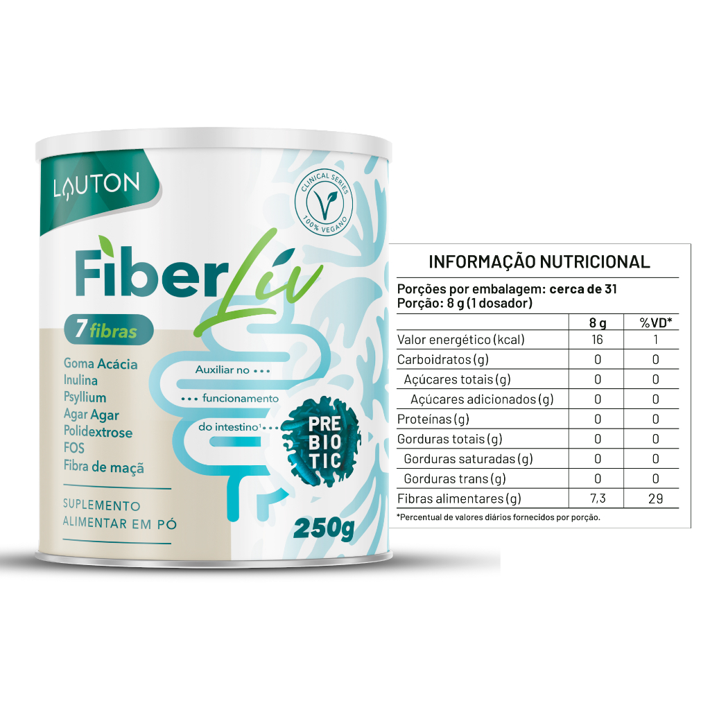 FIBERLIV® Prebiótico 7 Fibras - Lauton