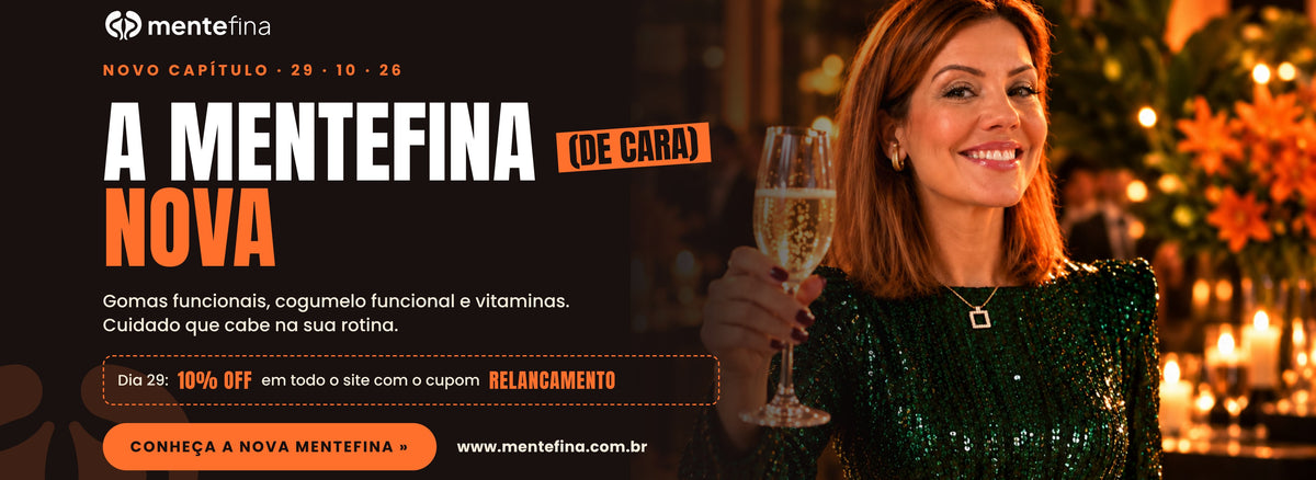 A Mentefina de cara nova - relançamento 29/10