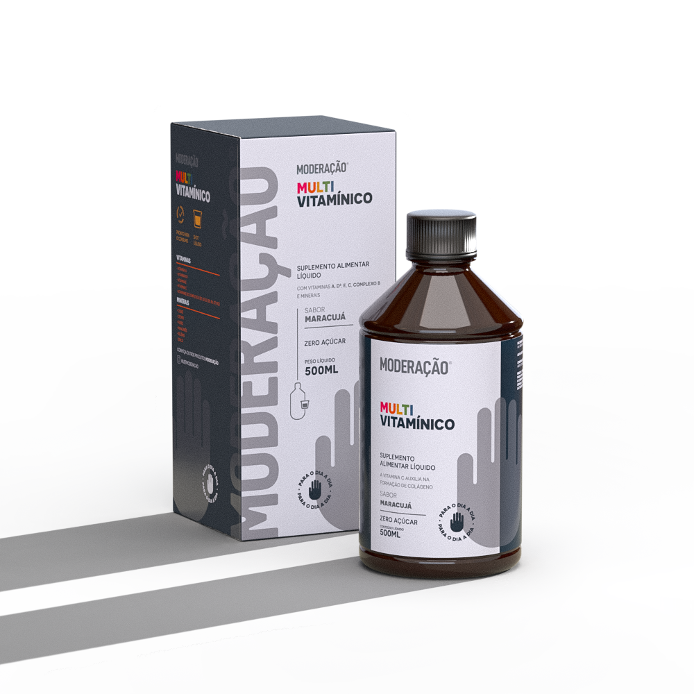 Multivitamínico Líquido Completo – Vitaminas A, C, D3, E, Complexo B + Minerais Essenciais | Alta Absorção