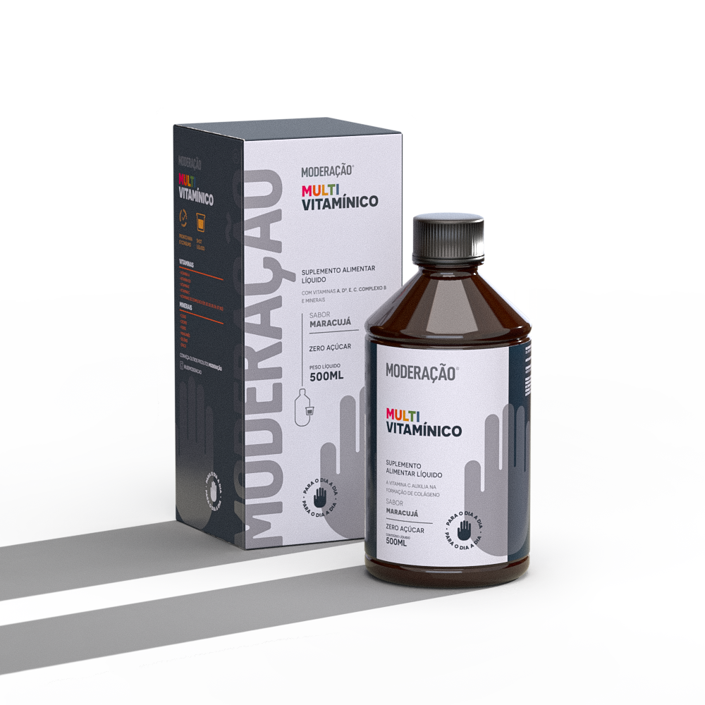 Multivitamínico Líquido Completo – Vitaminas A, C, D3, E, Complexo B + Minerais Essenciais | Alta Absorção