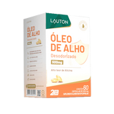 Óleo de Alho Cru 500mg Lauton – Imunidade, Saúde Respiratória e Ação Antioxidante | Clinical Series | 60 Cápsulas