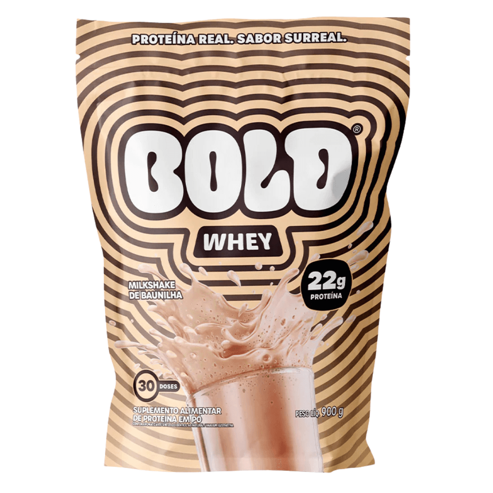 Bold Whey – Sabor Baunilha, Morango, Chocolate e Cookies &amp; Cream | 22 g de Proteína por Dose | Blend Premium de Alta Qualidade