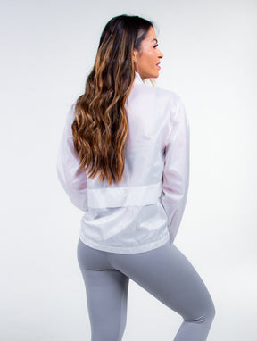 Jaqueta Corta Vento Feminina Flex – Leve, Compacta, com Zíper e Proteção UV 50+