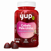 Cabelo, Pele e Unha em Gomas – | Vitaminas + Biotina + Ácido Fólico | 30 Unidades – Vitaminas A, C, D, E, B6, B12 + Biotina