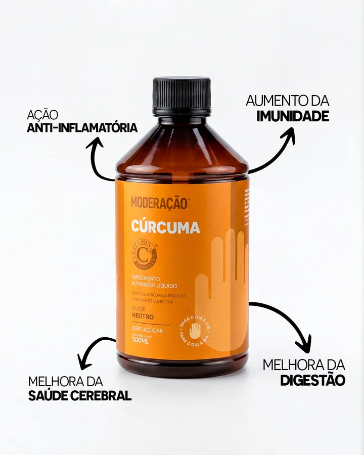 Cúrcuma C3 Complex® Líquida – Alta Biodisponibilidade, Ação Antioxidante e Absorção Superior