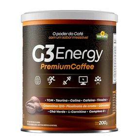 G3 Energy Premium Coffee Solúvel 200g Sunflower