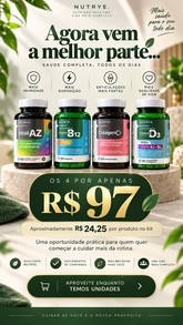 ✨ KIT COMPLETO MENTE FINA – CUIDADO DE DENTRO PRA FORA ✨