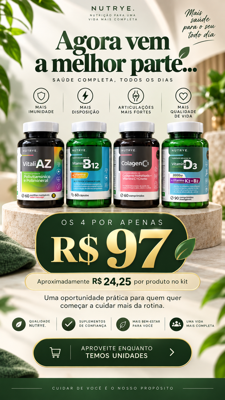 ✨ KIT COMPLETO MENTE FINA – CUIDADO DE DENTRO PRA FORA ✨