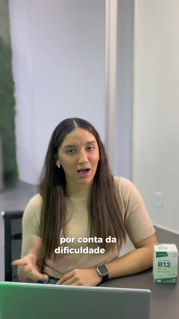 Vitamina B12 Metilcobalamina 9,94mcg Lauton – Energia, Sistema Nervoso e Formação do Sangue | Clinical Series | 60 Comprimidos