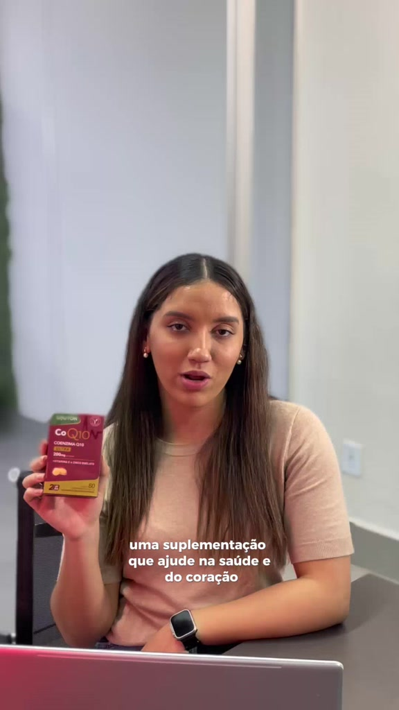 Coenzima Q10 200mg Lauton com Vitamina E e Zinco Quelato – Energia Celular, Ação Antioxidante e Suporte Metabólico | Clinical Series | 60 Comprimidos