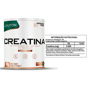 Creatina Monohidratada Ultrapure - Lauton