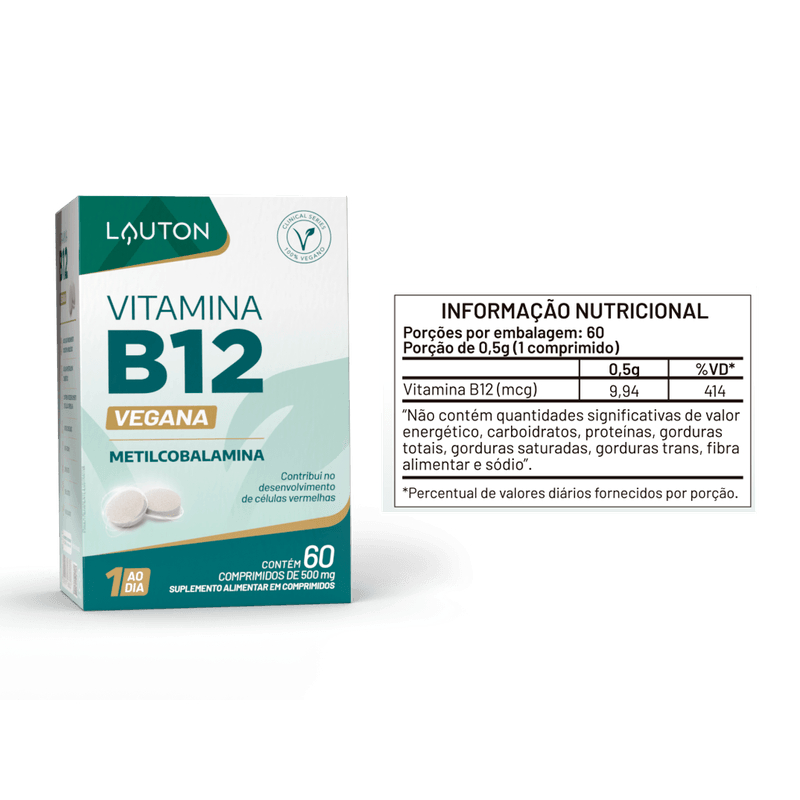 Vitamina B12 (Metilcobalamina) | Lauton
