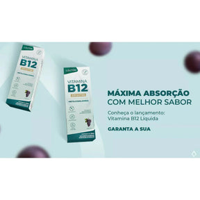 Vitamina B12 em Gotas (Metilcobalamina) Lauton (Clinical Series) 20ml – Energia, Imunidade e Suporte ao Foco com Absorção Rápida | 9,94 mcg