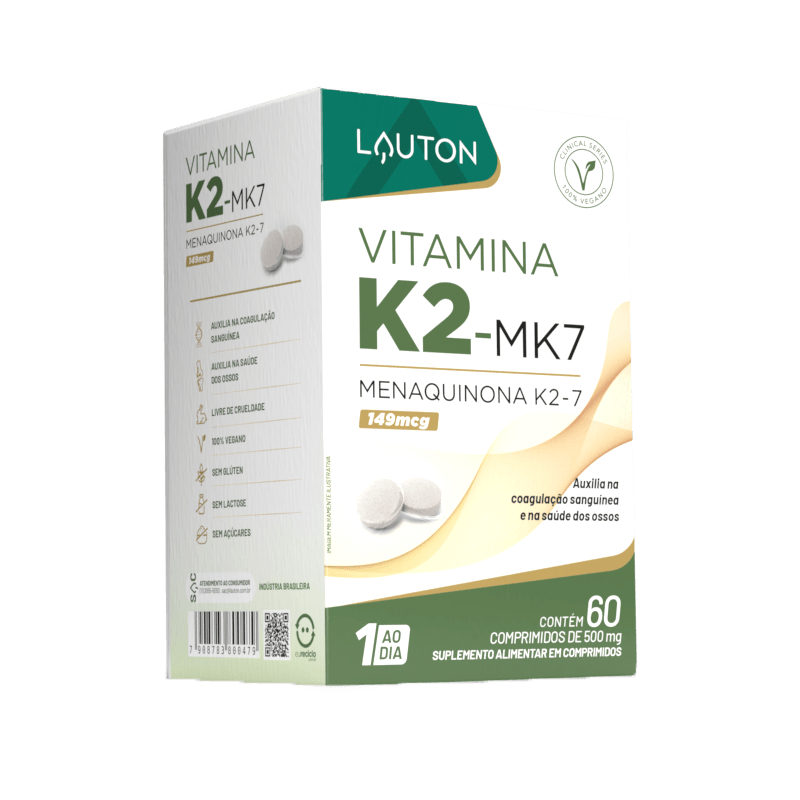 Vitamina K2 (MK-7) - 149mcg - 60 comprimidos