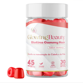 Biotina em Deliciosas Gomas – Cabelos Fortes, Unhas Saudáveis e Pele Radiante