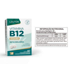 Kit Ferro + Vitamina B12 + Vitamina C - Lauton