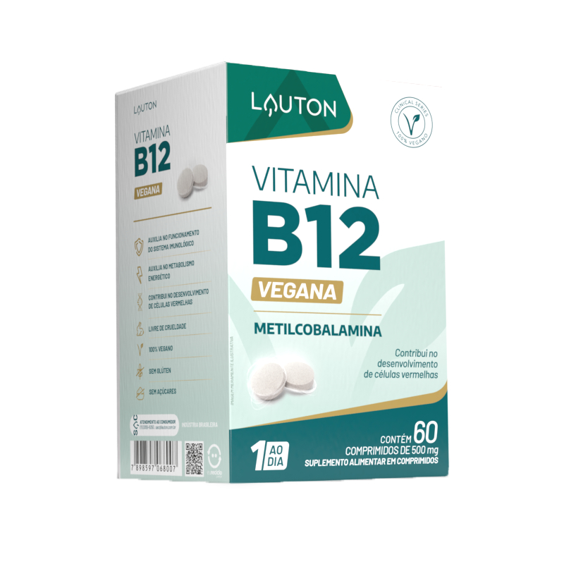 Kit Ferro + Vitamina B12 + Vitamina C - Lauton