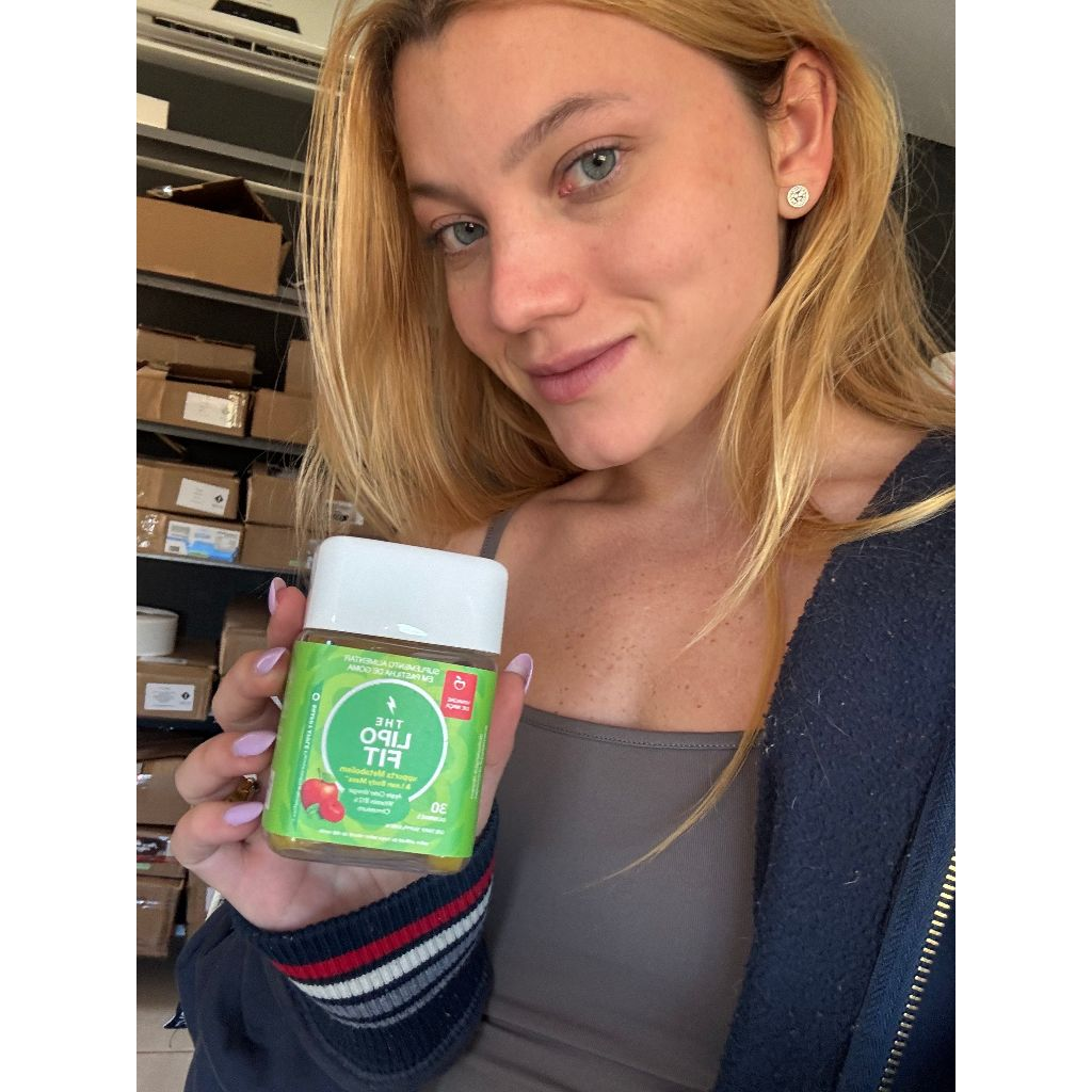 Termogênico Gummies Lipo Fit Vitamina B12 e Cromo 30 Gomas