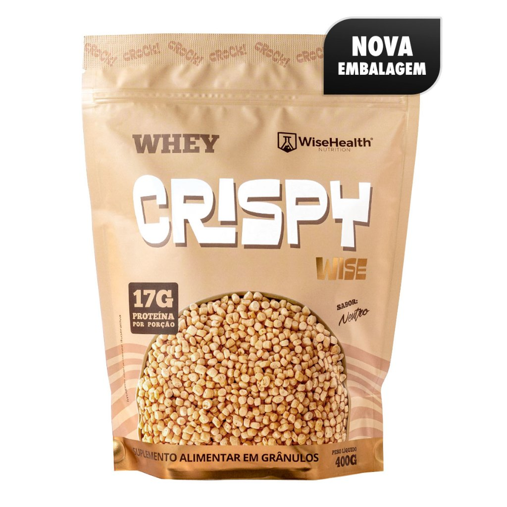 CRISPY WISE (400g) - Crisp proteico à base de Whey Protein