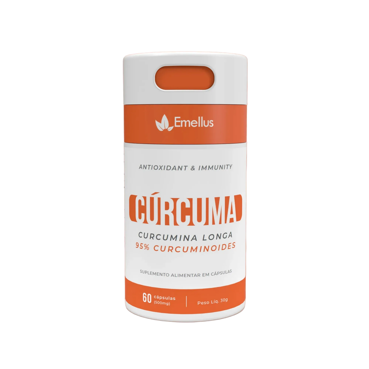 Cúrcuma Longa (Curcumina) | Ação Anti-inflamatória, Saúde Articular e Recuperação Muscular Potente antioxidante natural, auxílio no pós-treino e suporte metabólico