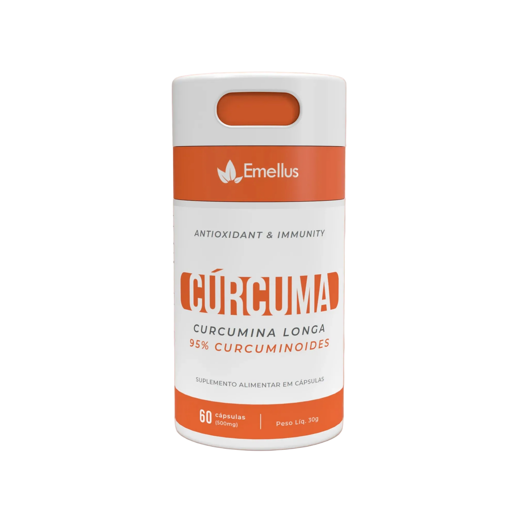Cúrcuma Longa (Curcumina) | Ação Anti-inflamatória, Saúde Articular e Recuperação Muscular Potente antioxidante natural, auxílio no pós-treino e suporte metabólico