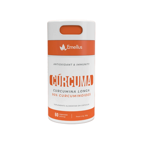 Cúrcuma Longa (Curcumina) | Ação Anti-inflamatória, Saúde Articular e Recuperação Muscular Potente antioxidante natural, auxílio no pós-treino e suporte metabólico