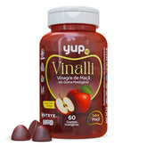 Gummy Vinalli – Vinagre de Maçã (Apple Cider Vinegar) – 60 Gummys | Com Extrato de Casca de Uva | Compre o tratamento para 2 ou 3 meses e tenha desconto progressivo.
