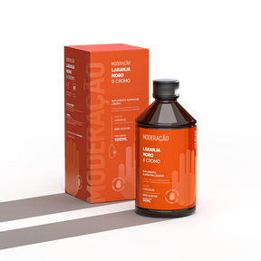 Laranja Moro & Cromo Líquido – Equilíbrio Metabólico, Controle do Apetite e Ação Antioxidante | Líquida e pronta para consumir