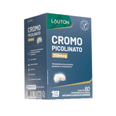 Cromo Picolinato 250mcg Lauton – Controle do Apetite, Açúcar no Sangue e Metabolismo Eficiente | Clinical Series | 60 Comprimidos