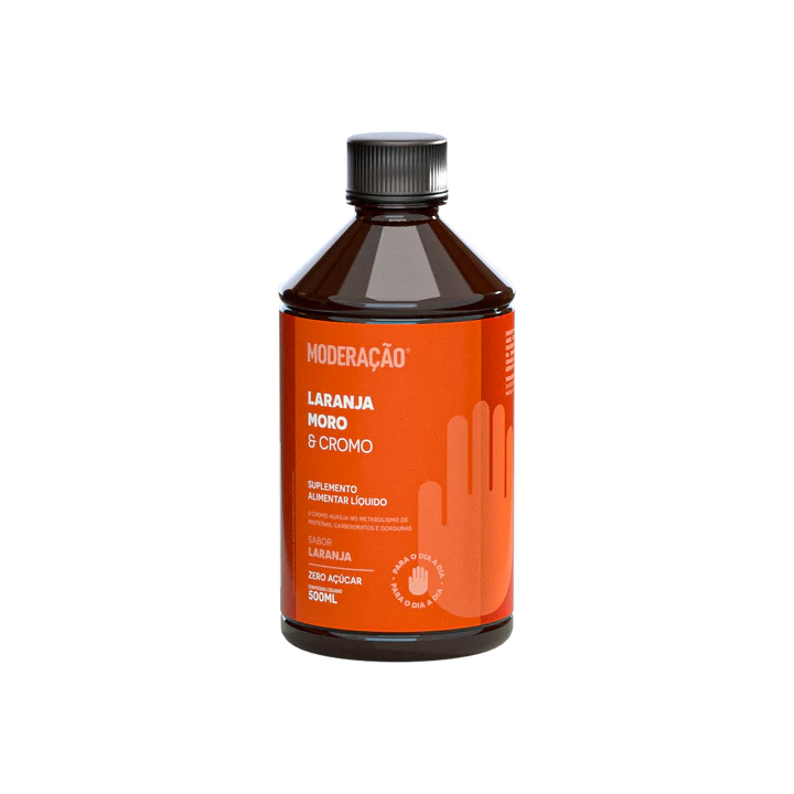 Laranja Moro & Cromo Líquido – Equilíbrio Metabólico, Controle do Apetite e Ação Antioxidante | Líquida e pronta para consumir