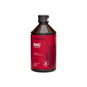 NAC Líquido (N-Acetilcisteína) – Antioxidante, Imunidade e Produção de Glutationa | Alta Absorção | 500 ml
