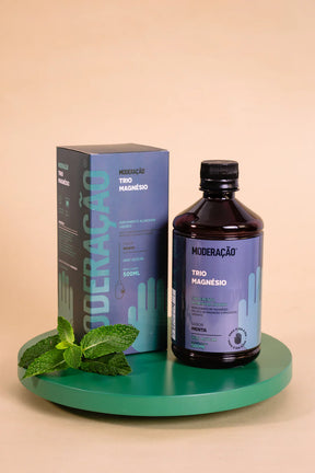 Trio Magnésio – Energia, Equilíbrio Emocional e Saúde Muscular em Alta Absorção Três formas biodisponíveis de magnésio em uma fórmula líquida, prática e eficaz para o dia a dia | 500 ml