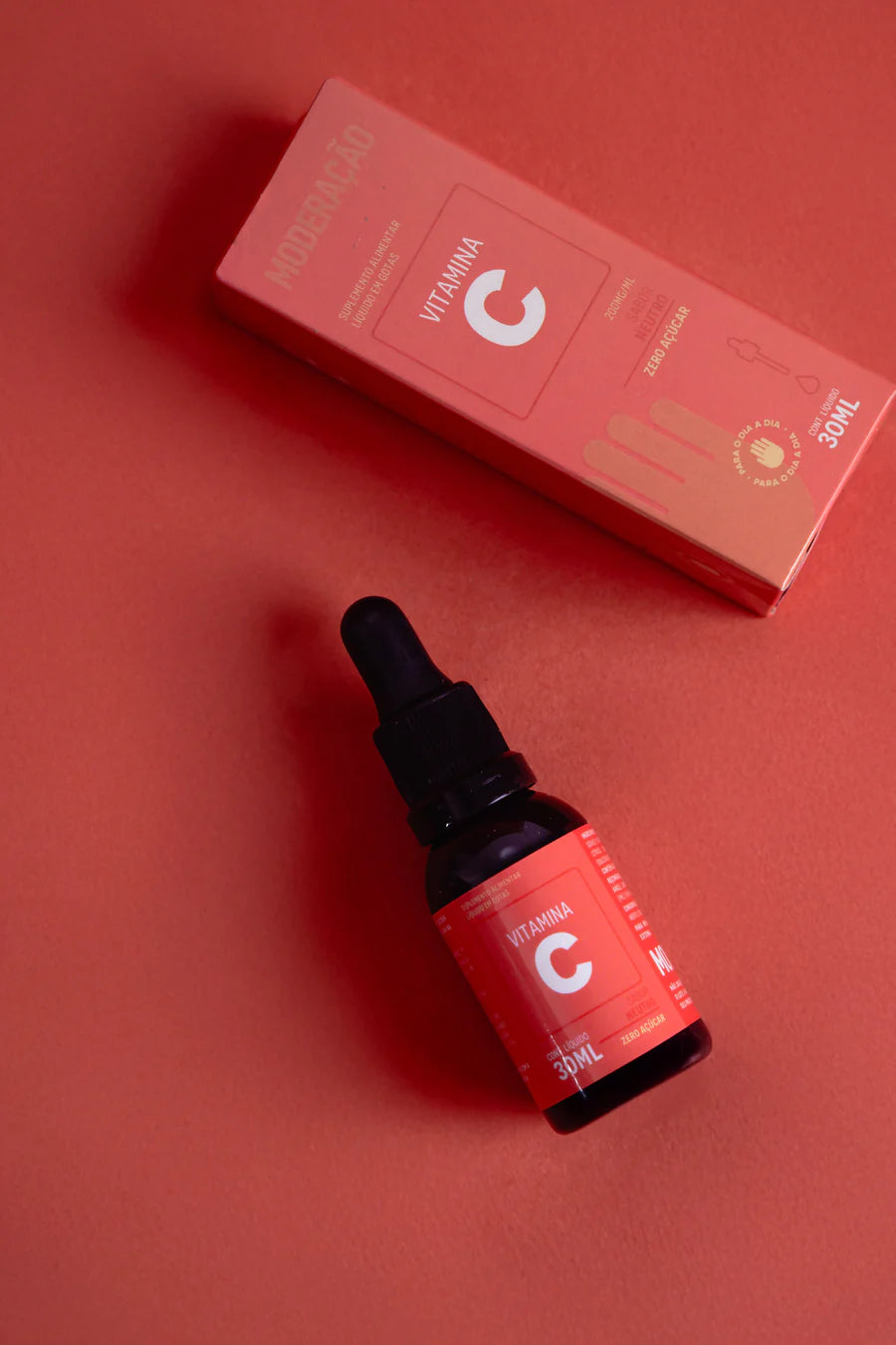 Vitamina C Líquida – Imunidade, Proteção Antioxidante e Saúde da Pele | Moderação | Alta concentração, rápida absorção e praticidade em gotas para o cuidado diário