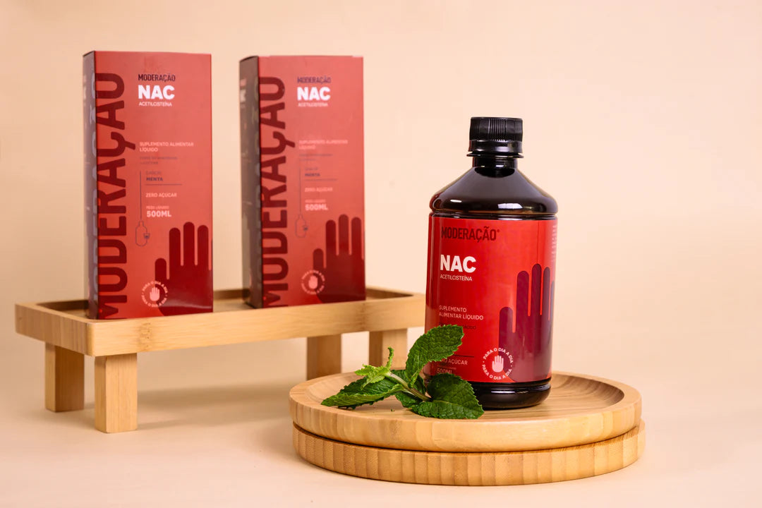 NAC Líquido (N-Acetilcisteína) – Antioxidante, Imunidade e Produção de Glutationa | Alta Absorção | 500 ml