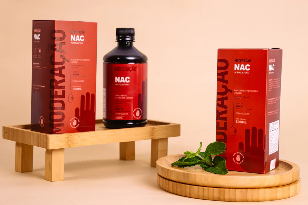 NAC Líquido (N-Acetilcisteína) – Antioxidante, Imunidade e Produção de Glutationa | Alta Absorção | 500 ml