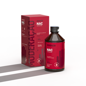 NAC Líquido (N-Acetilcisteína) – Antioxidante, Imunidade e Produção de Glutationa | Alta Absorção | 500 ml