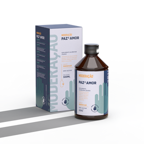 Paz e Amor – Shot Relaxante Líquido Sabor Maracujá | 500 ml | Moderação