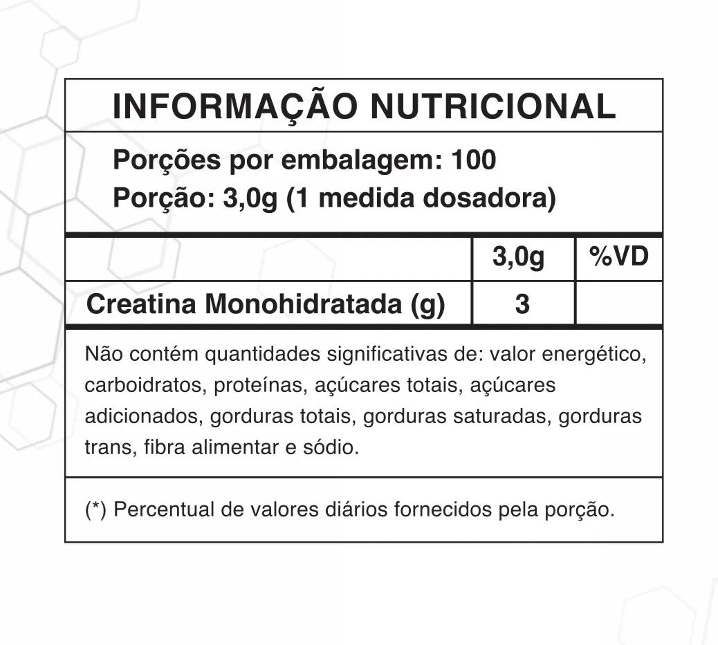 Creatina Monohidratada 100% Pura Emellus – Força, Desempenho e Massa Muscular | 150g ou 300g com Laudo de Qualidade | 50 Doses