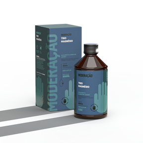 Trio Magnésio – Energia, Equilíbrio Emocional e Saúde Muscular em Alta Absorção Três formas biodisponíveis de magnésio em uma fórmula líquida, prática e eficaz para o dia a dia | 500 ml